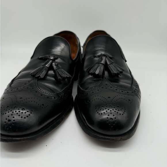 Vintage Dack’s loafers Made in Canada 10 1/2 black leather - Picture 1 of 10